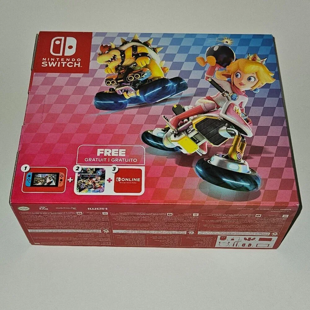 EMPTY BOX ONLY Nintendo Switch Mario Kart 8 Deluxe NO CONSOLE EMPTY BOX ONLY
